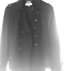 Navy Blue Pants Suit